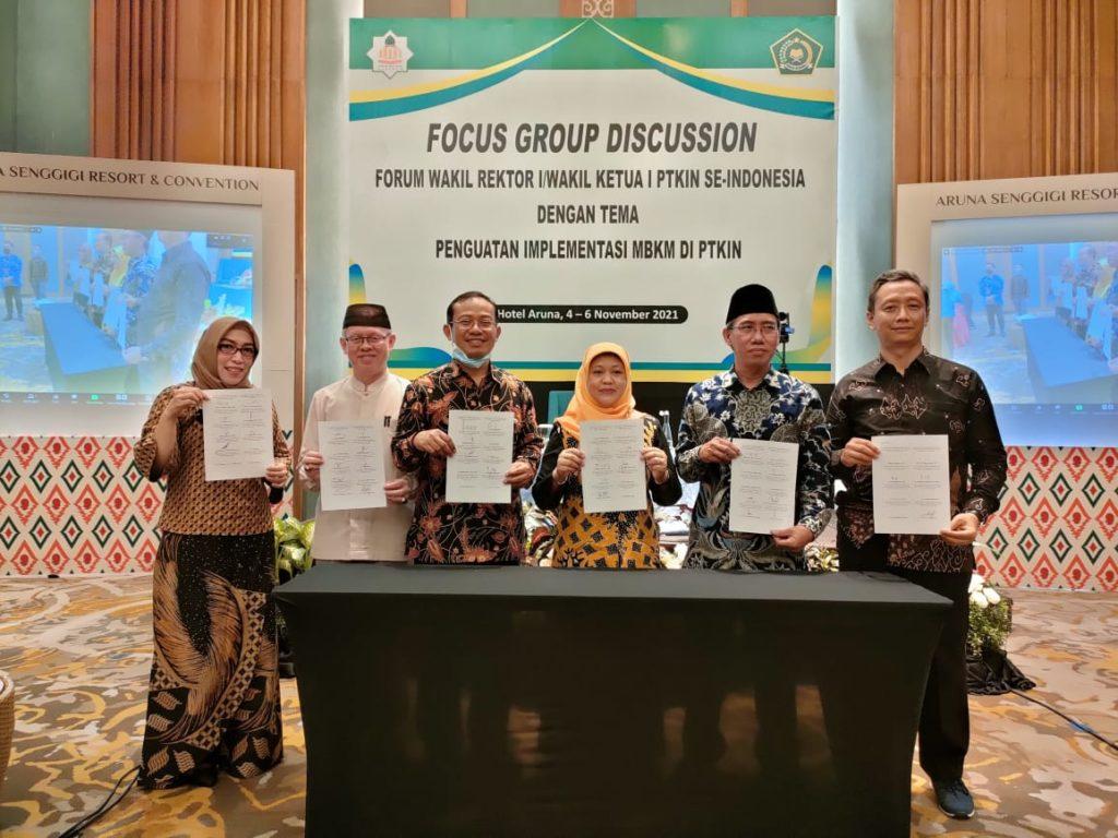 IAIN SAS Bangka Belitung Bersama 57 PTKIN Lainnya Jalin Kerja Sama Merdeka Belajar - Kampus Merdeka