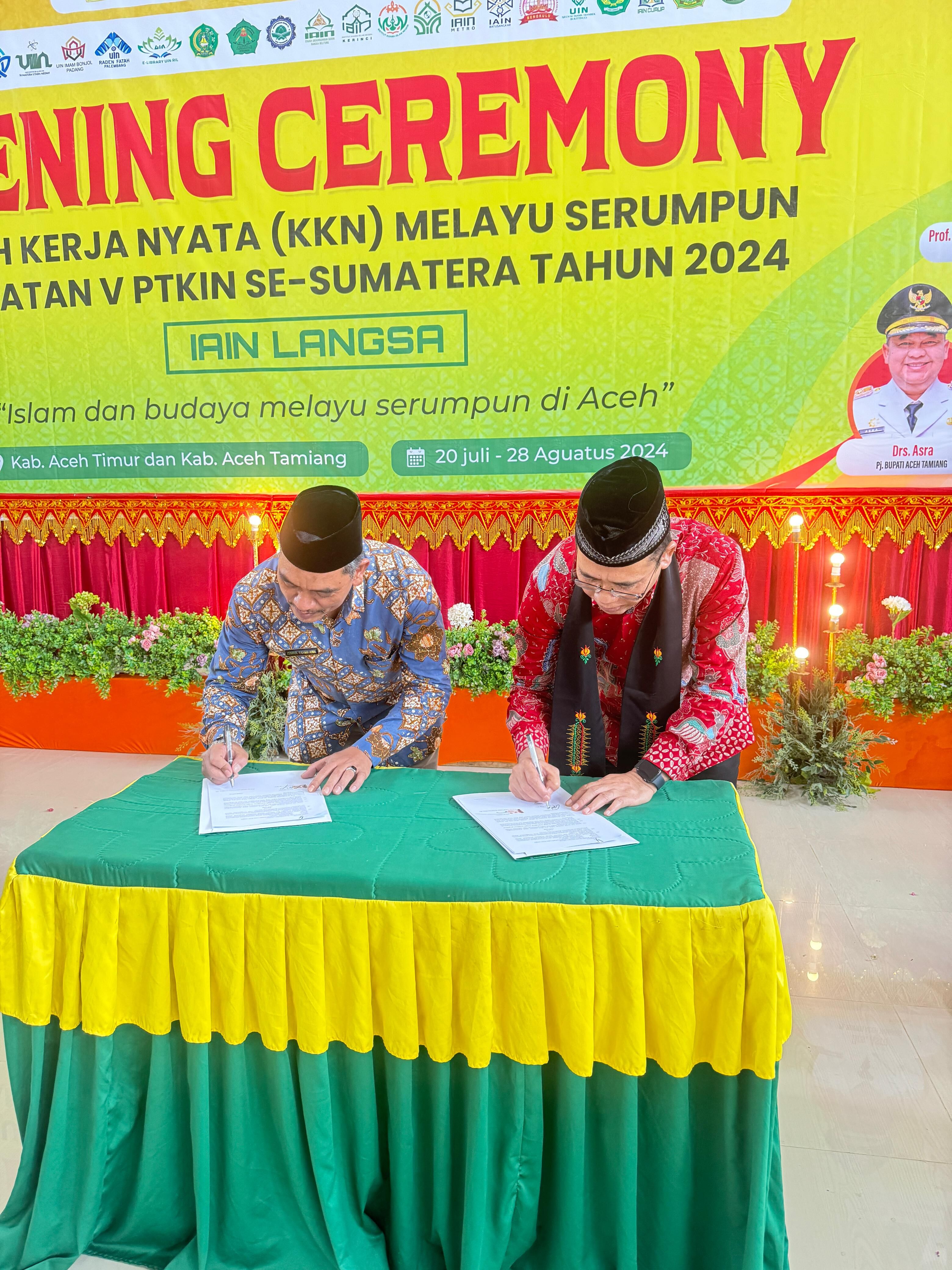 IAIN SAS Bangka Belitung Jalin Kerja Sama dengan IAIN Langsa