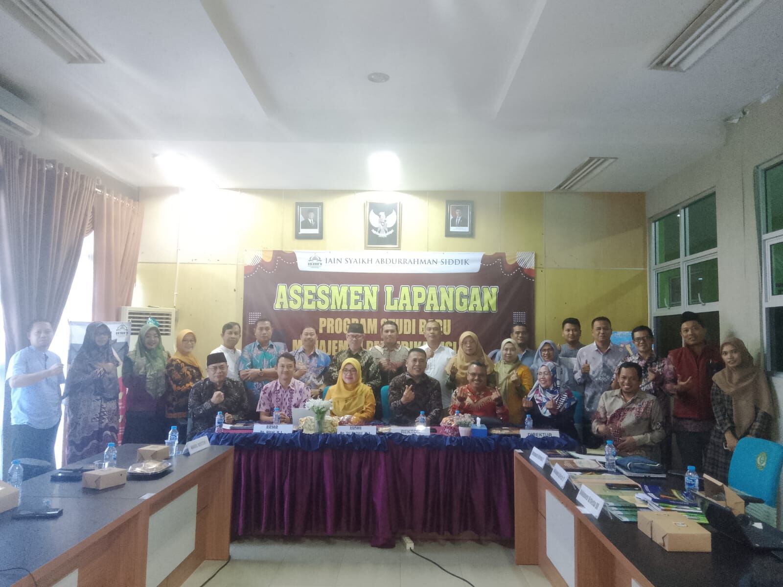 Ikuti Asesmen Lapangan, Pascasarjana IAIN SAS Babel Bakal Buka Program Studi Baru S2 MPI