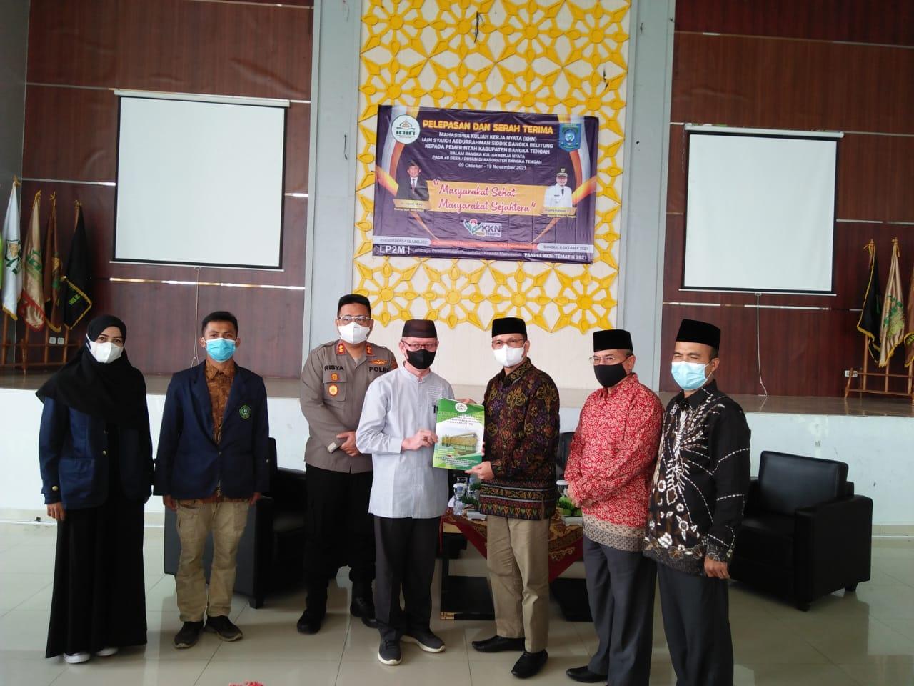 Bupati Bangka Tengah  Melepas 709 Mahasiswa KKN IAIN SAS Bangka Belitung