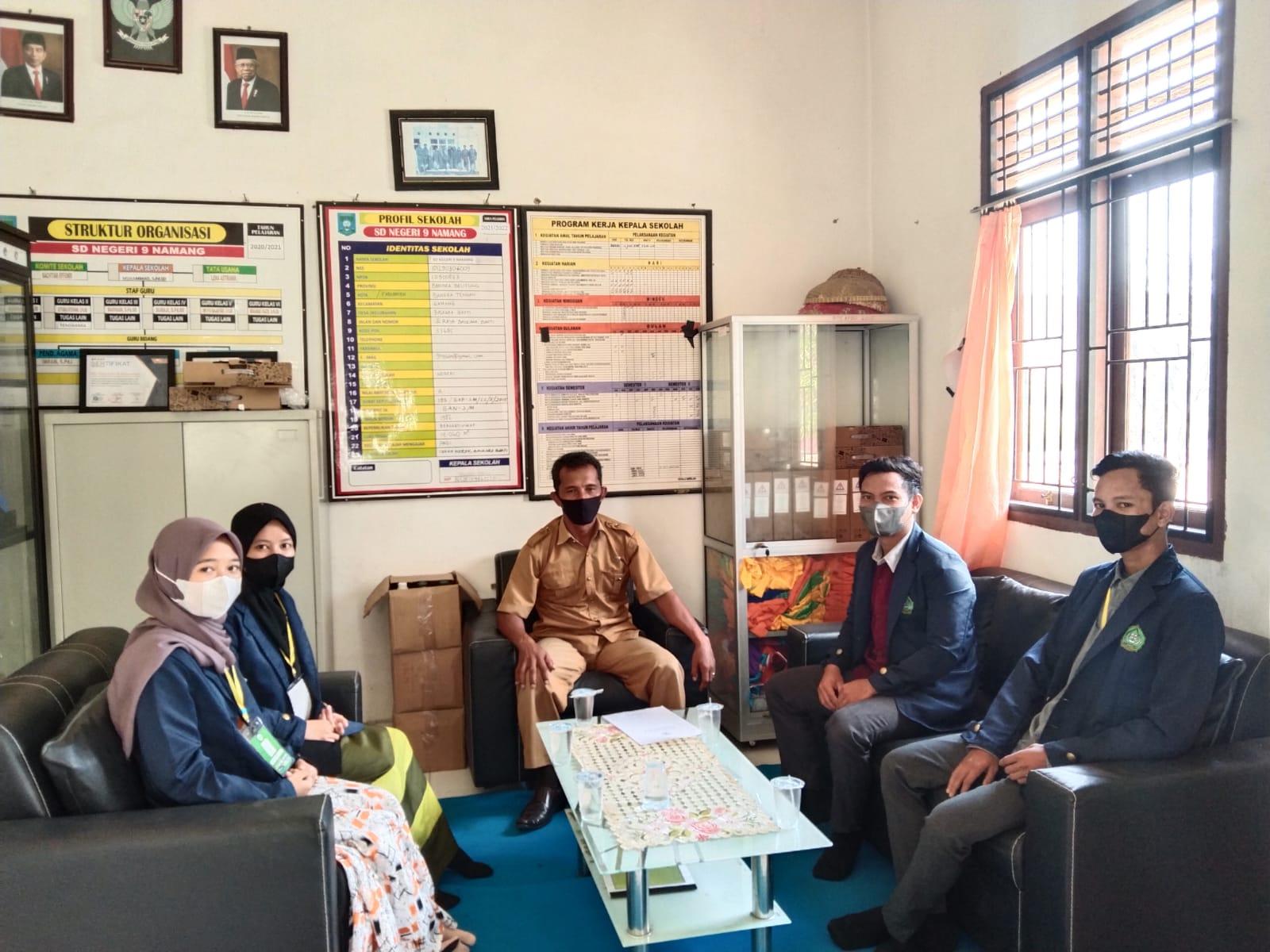 Kegiatan Mahasiswa  KKN IAIN SAS Bangka Belitung di Dusun Tanah Merah