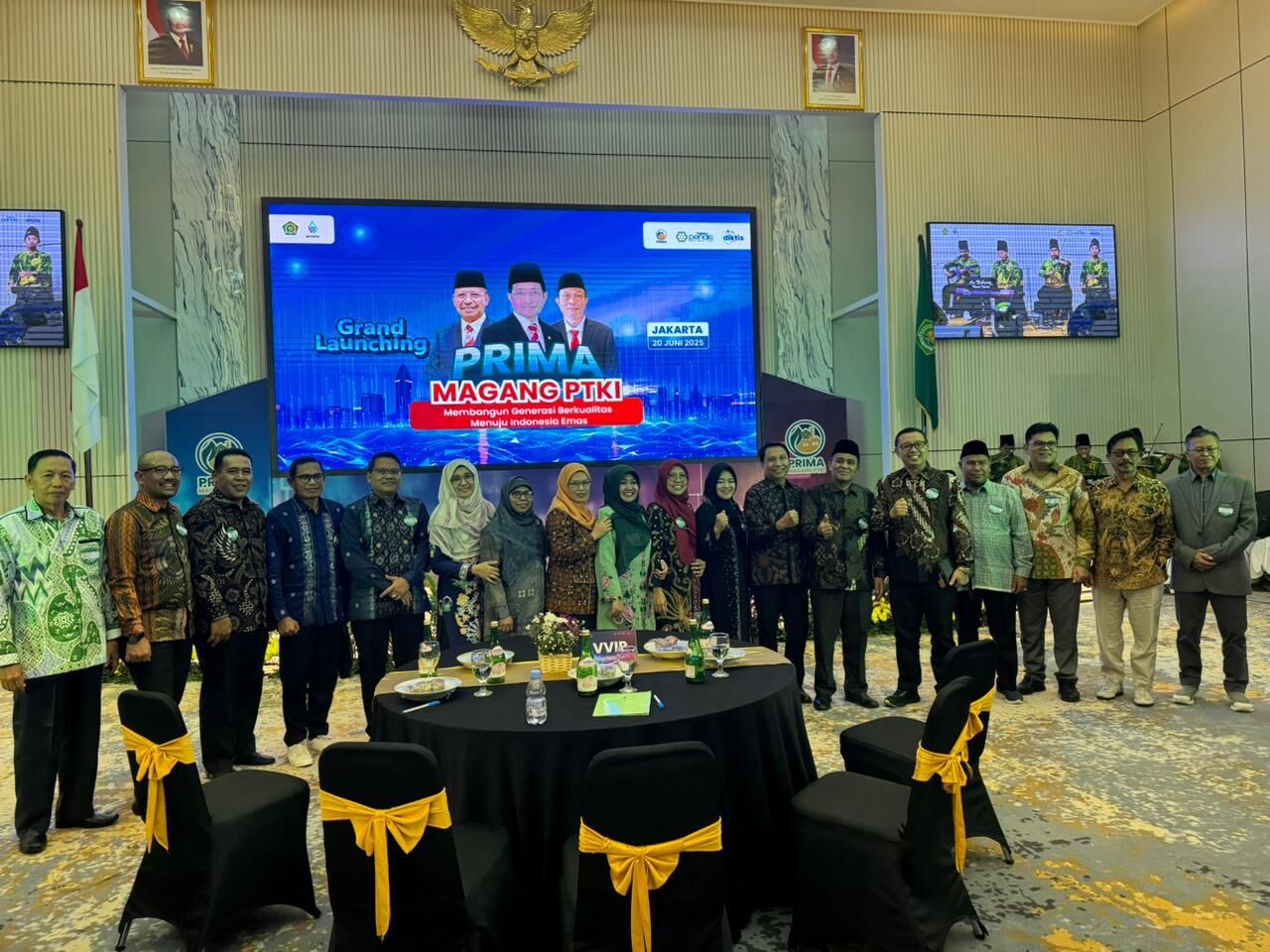 Kemenag RI Luncurkan Grand Launching PRIMA Magang PTKI, Rektor IAIN SAS Babel Dukung Penuh untuk Siapkan Lulusan Profesional