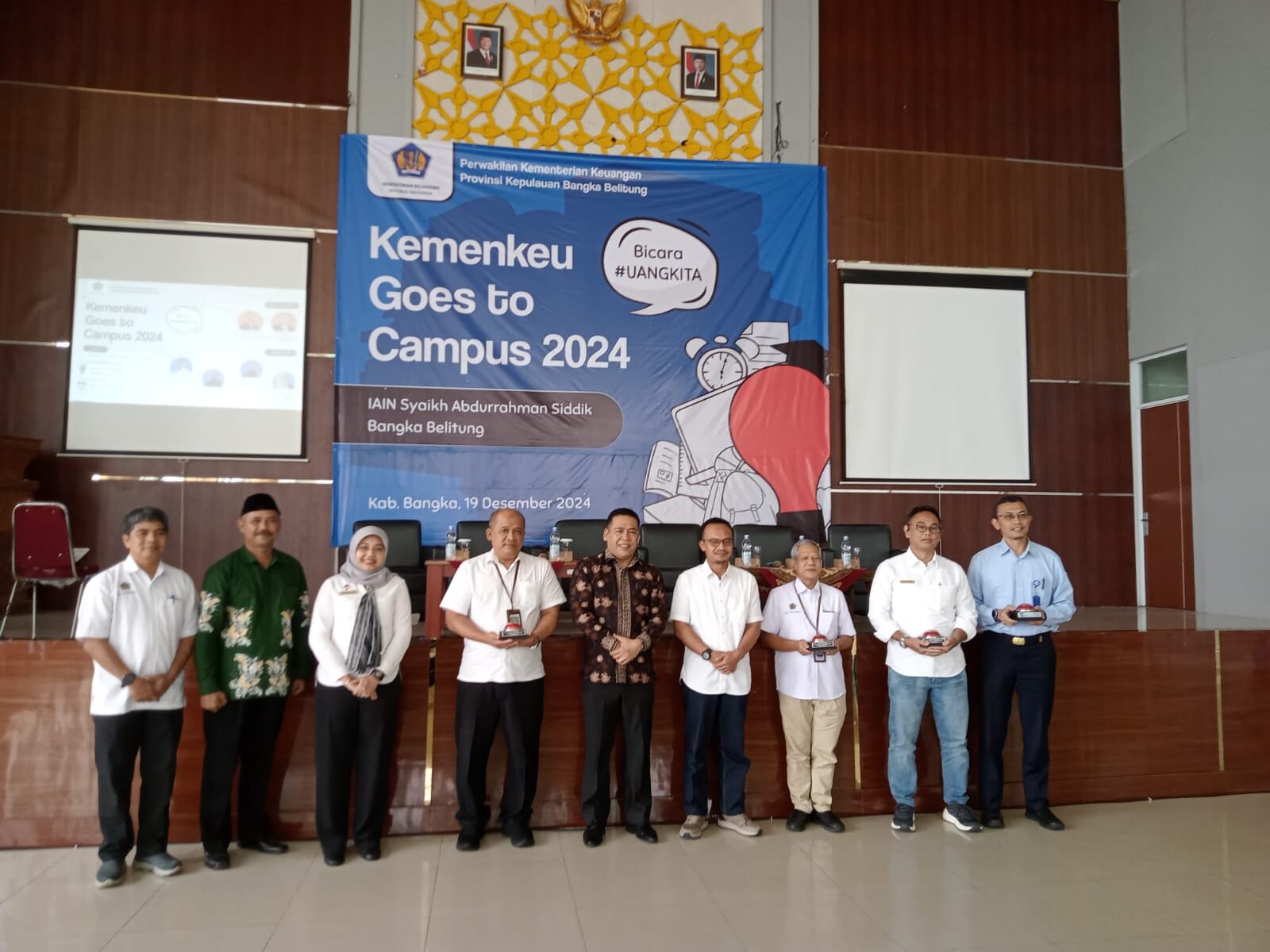 Kemenkeu Goes to Campus, Mahasiswa IAIN SAS Babel Diajak Berperan dalam Mengawal APBN