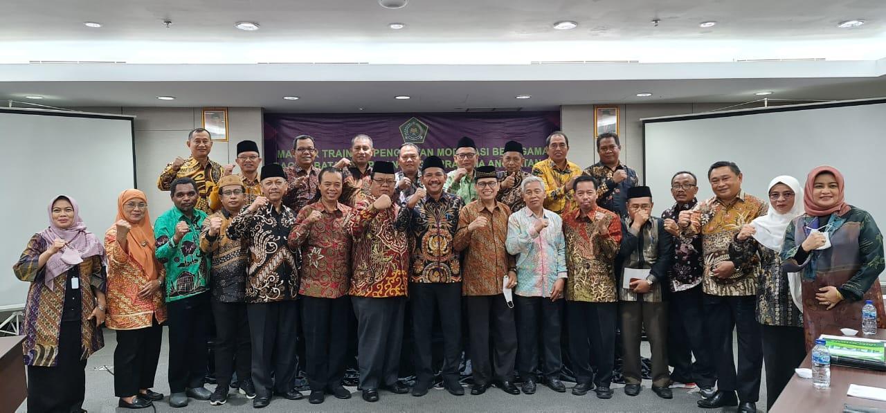 Ikuti Master Training Moderasi Beragama di Jakarta, Ini Komitmen Kepala Biro AUAK
