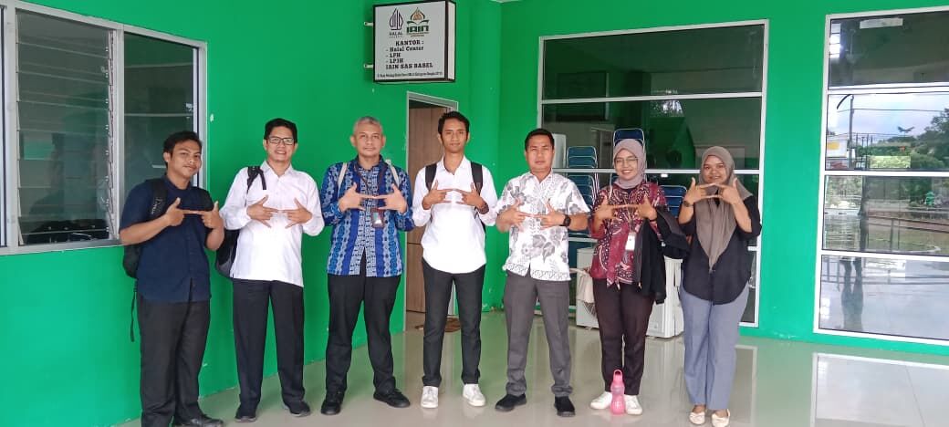 Ketua Halal Center IAIN SAS Babel Terima Utusan BPJPH Pusat