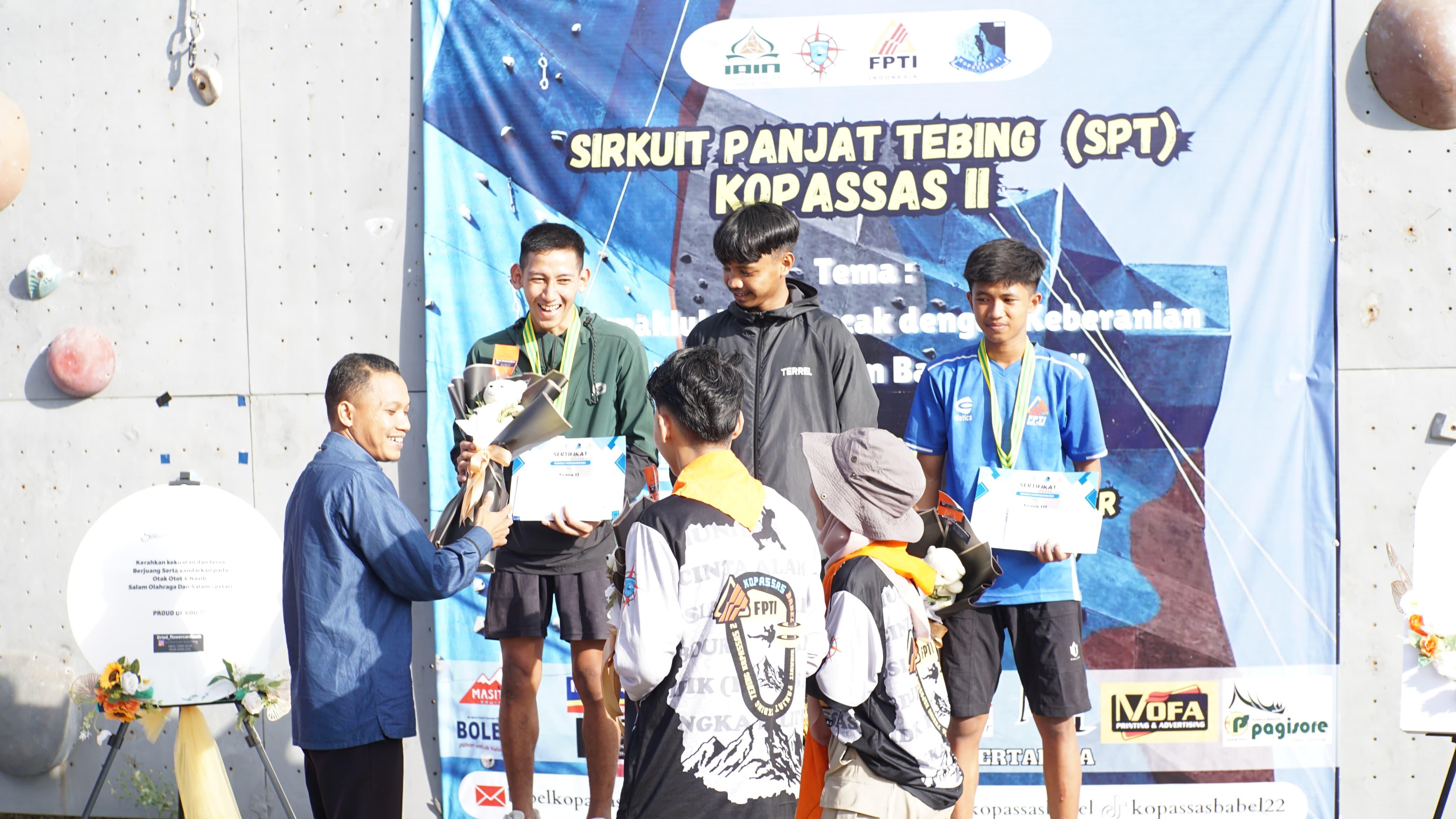Kopassas IAIN SAS Babel Gelar Sirkuit Panjat Tebing Jilid II