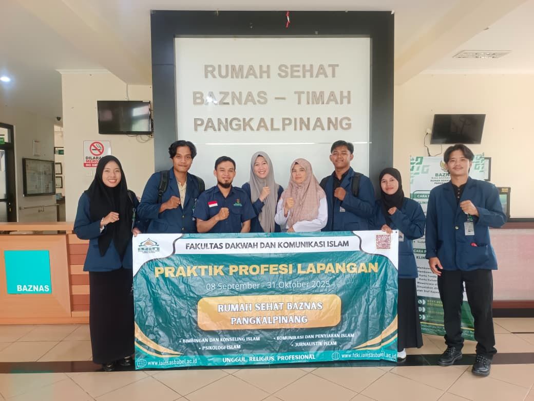 Lima Mahasiswa FDKI PPL di Rumah Sehat Baznas Timah Kota Pangkalpinang