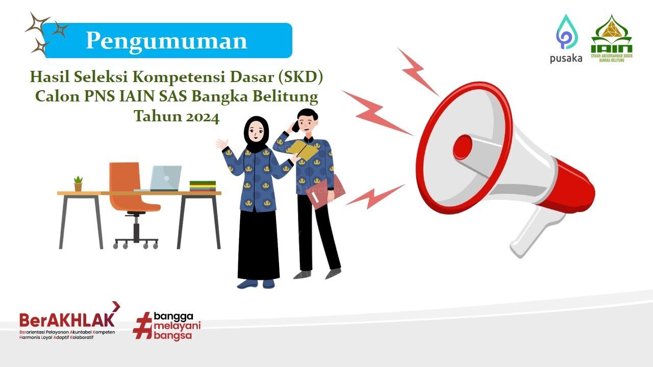 Lolos SKD, 31 CPNS IAIN SAS Bangka Belitung Ikuti Tahap Seleksi Kompetensi Bidang