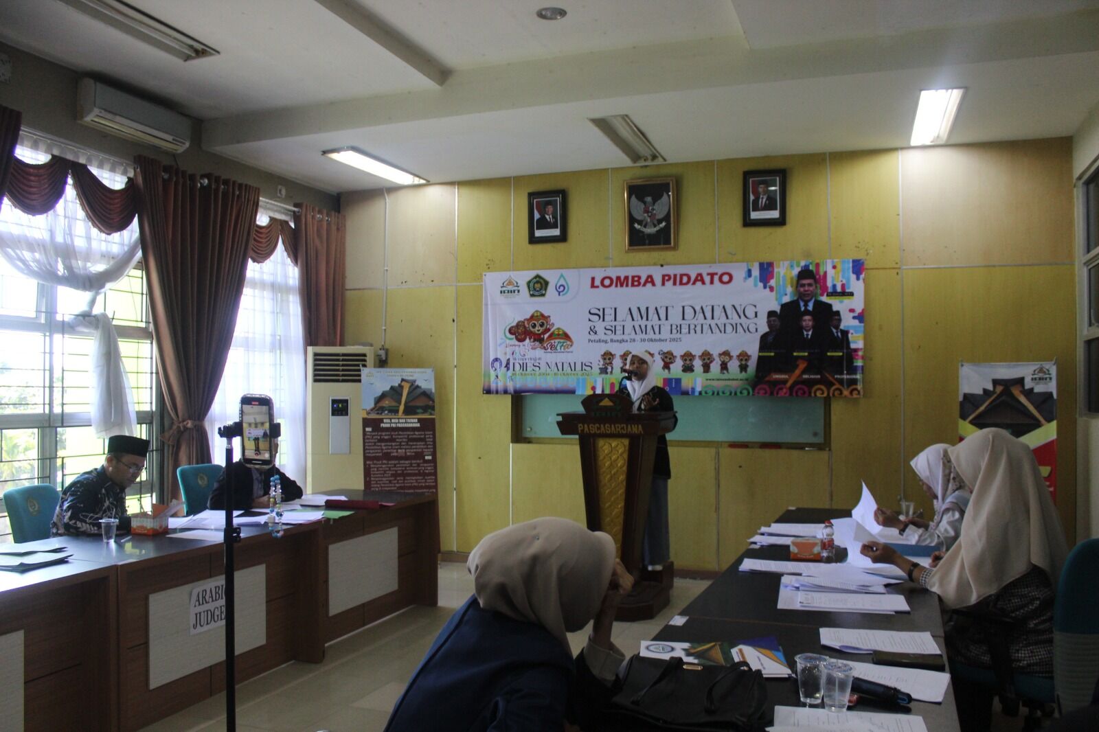 Lomba Pidato Bahasa Inggris dan Arab Warnai Semarak Dies Natalis ke-21 IAIN SAS Babel