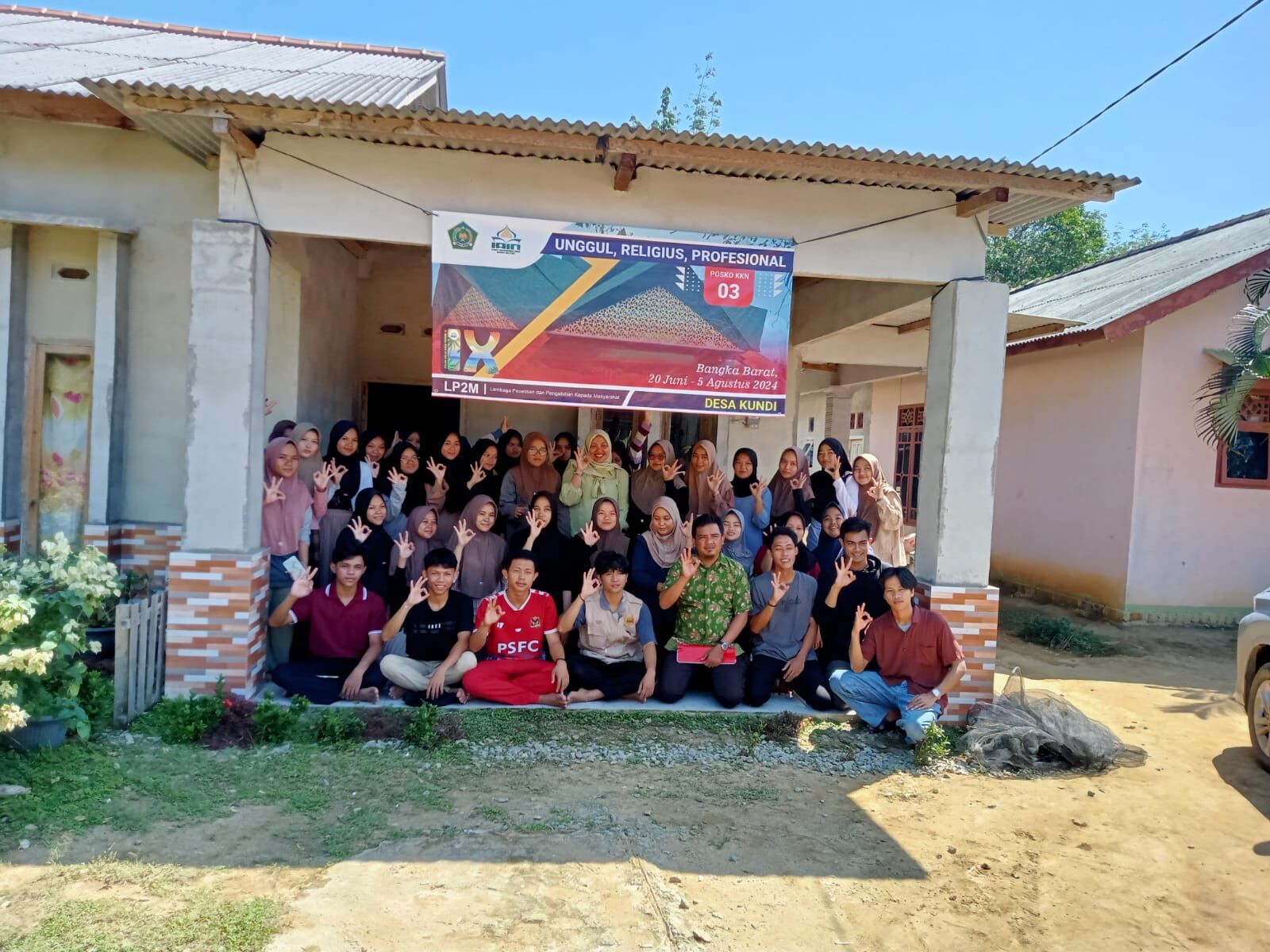 LP2M IAIN SAS Bangka Belitung Lakukan Monev KKN di 16 Desa se-Bangka Barat