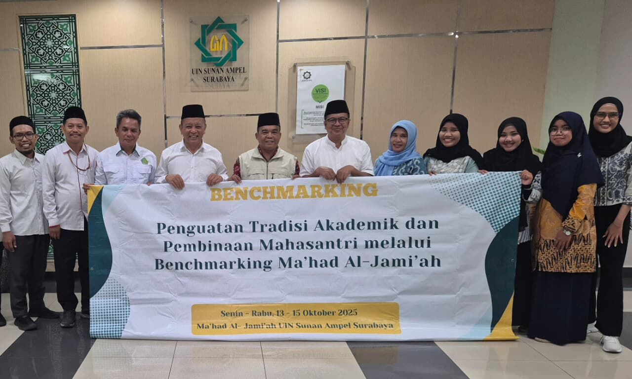Ma’had Al-Jami’ah IAIN SAS Babel Lakukan Benchmarking ke UIN Sunan Ampel Surabaya