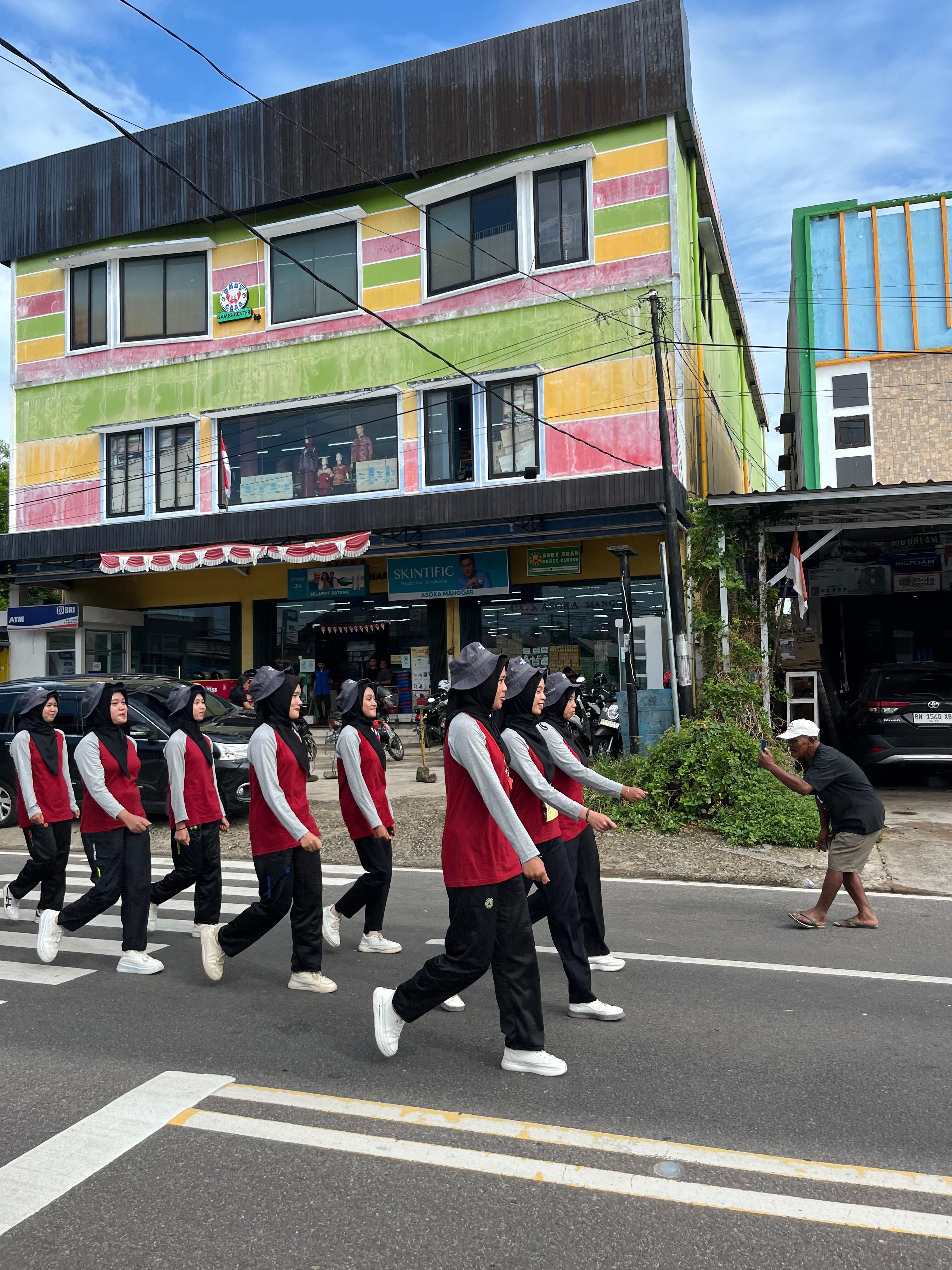 Mahasiswa KKN IAIN SAS Babel dan UIN Sunan Gunung Djati Bandung Desa Kurnia Jaya Ikut Sukseskan Kegiatan PBB Kabupaten Belitung Timur