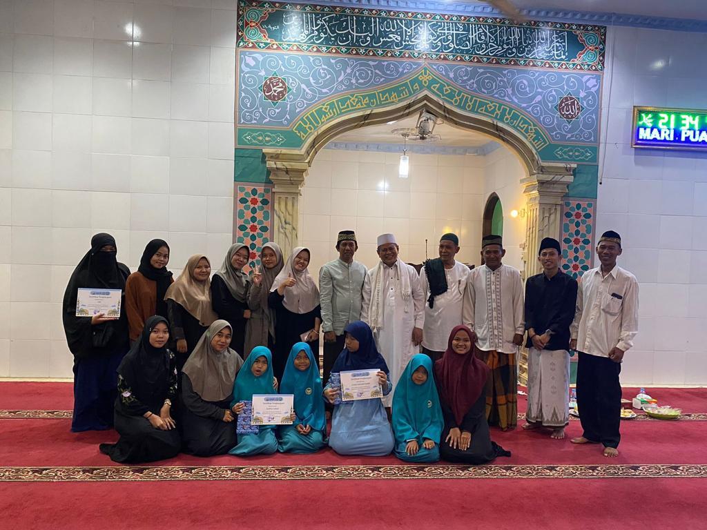 Mahasiswa KKN IAIN SAS Babel Desa Air Pelempang Jaya Gelar Berbagai Lomba Peringati Maulid Nabi