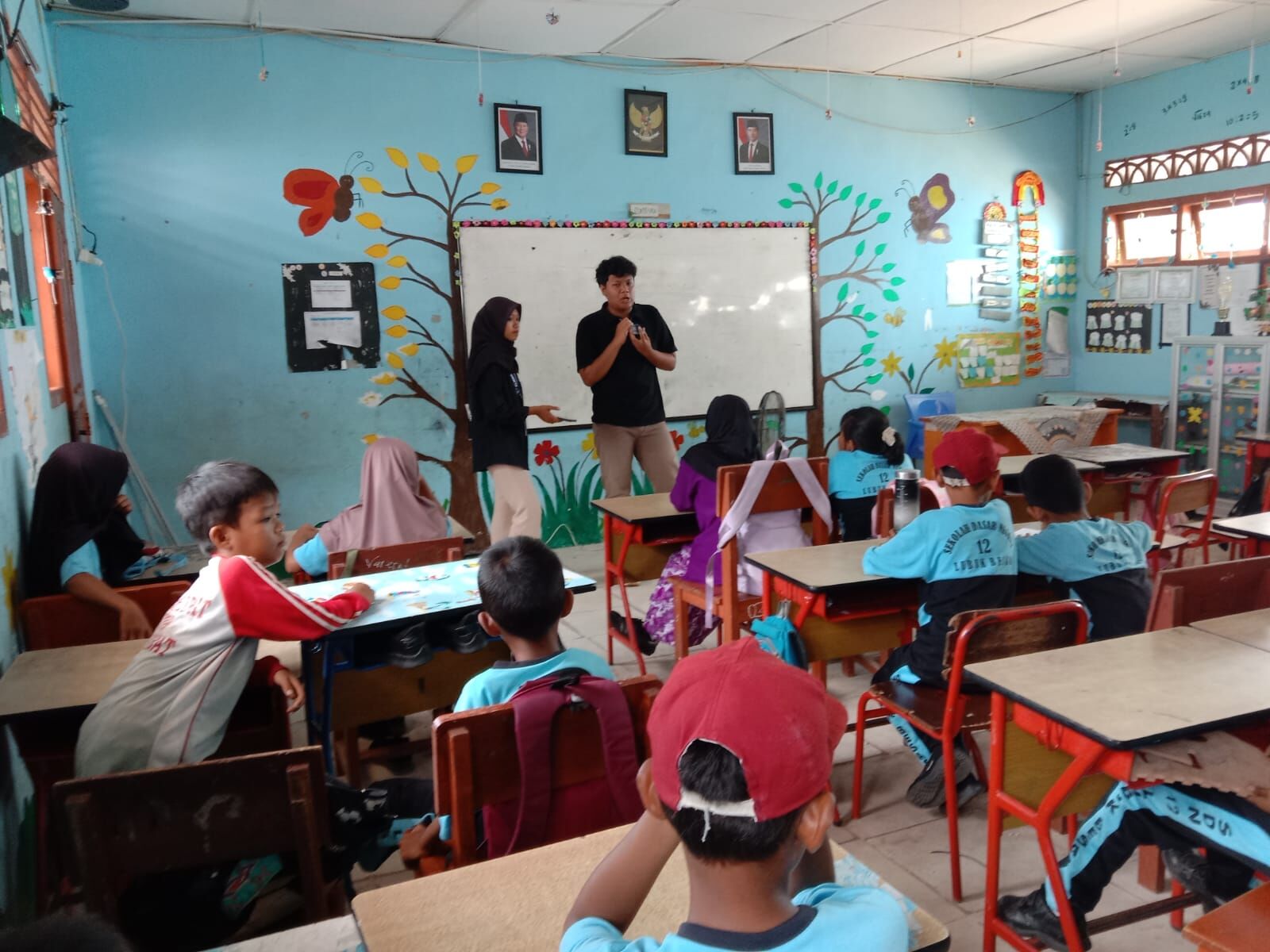 Mahasiswa KKN IAIN SAS Babel Gagas Klub 'PELITA'  Perangi Bullying di SDN 12 Lubuk Besar