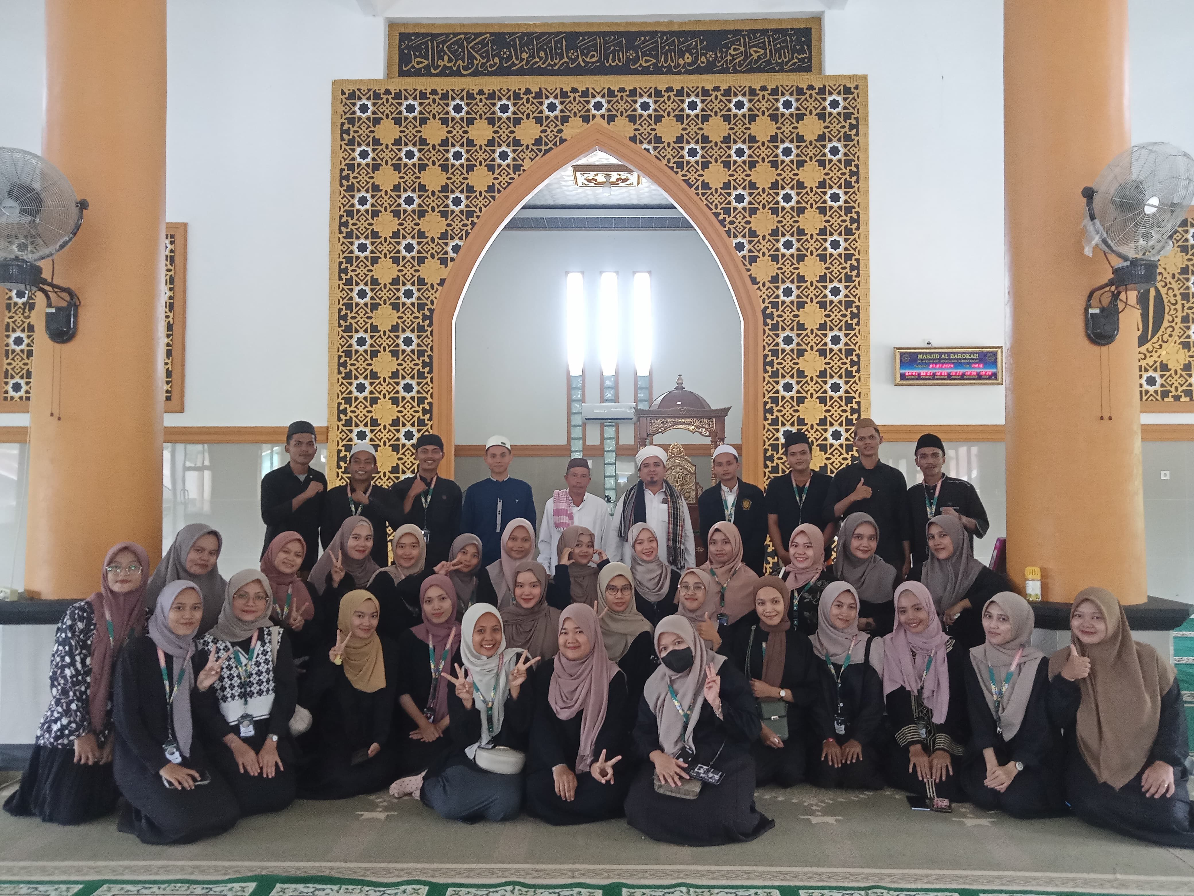 Mahasiswa KKN IAIN SAS Babel Sukseskan Acara Tahun Baru Islam 1446 H Desa Beruas