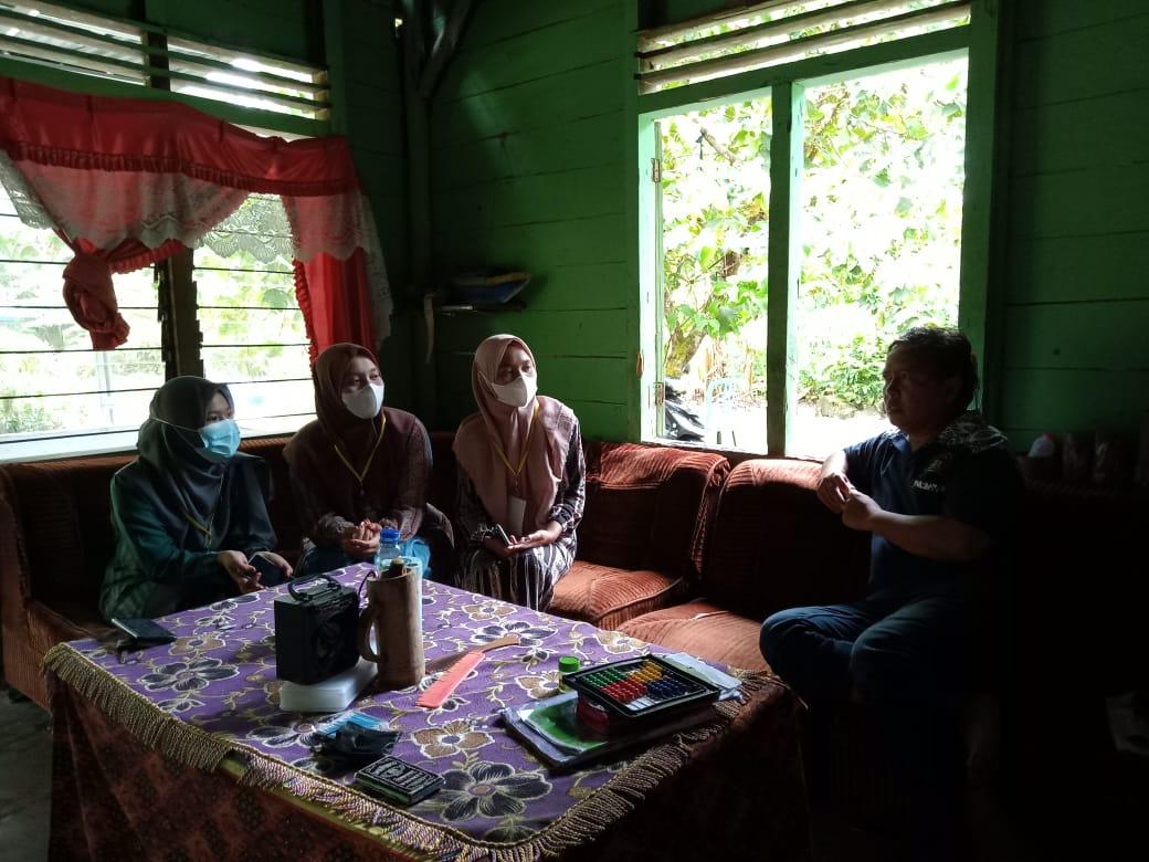 Mahasiswa KKN  Kelompok 13 Desa Kulur Ilir Dusun II Melakukan Silaturrahmi  Ke Sanggar Seni Tari Ketakong Merah