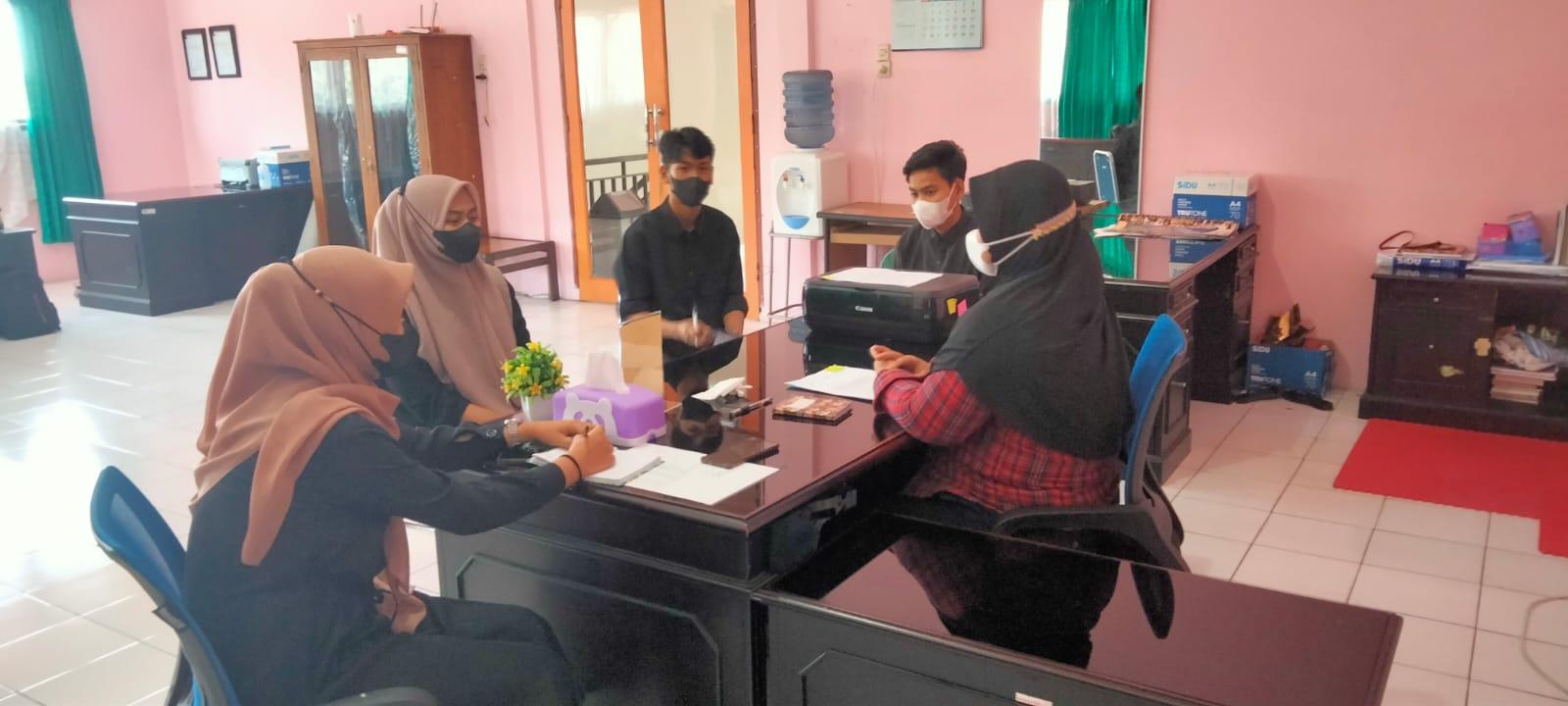 Mahasiswa PKL Prodi HKI Gelar Simulasi  Mediasi di Pengadilan Agama Tanjungpandan