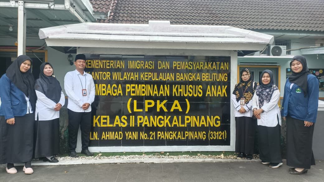Mahasiswa PPL IAIN SAS Babel Jadi Pemateri Penyuluhan di Lapas Anak II A Pangkalpinang
