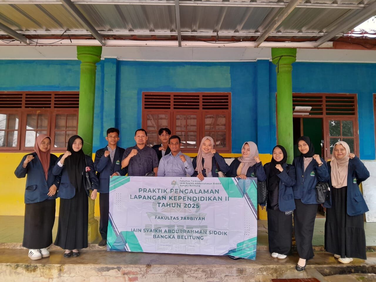 Mahasiswa PPLK IAIN SAS Babel Resmi Laksanakan Praktik di MTs Sabiilul Muhtadin Jada Bahrin