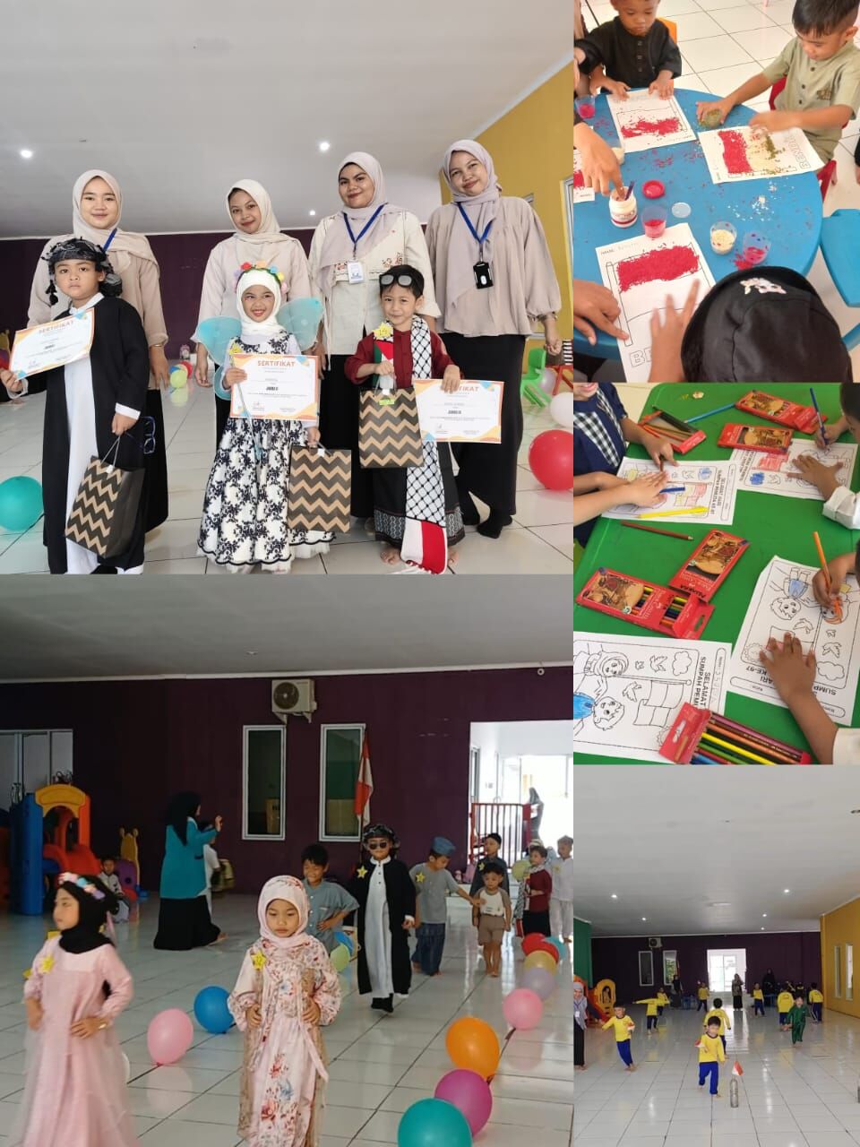 Mahasiswa PPLK II Prodi PIAUD Sukses Gelar Festival Kreativitas Anak di TK Al-Fazza Islamic School Pangkalpinang