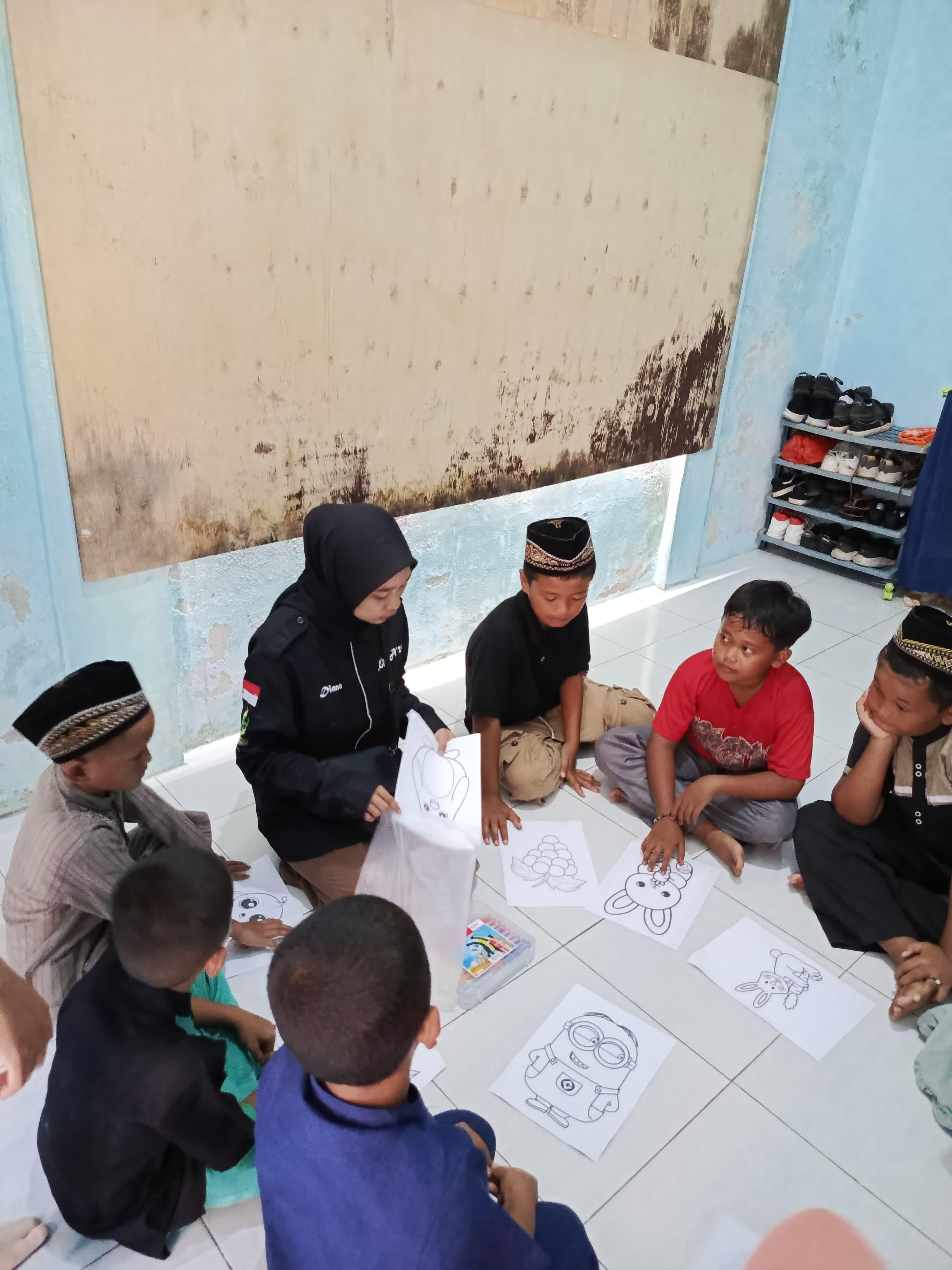 Mahasiswa Prodi KPI IAIN SAS Babel Adakan Event Bermain Sambil Belajar di Panti Asuhan Muara Kasih Bunda