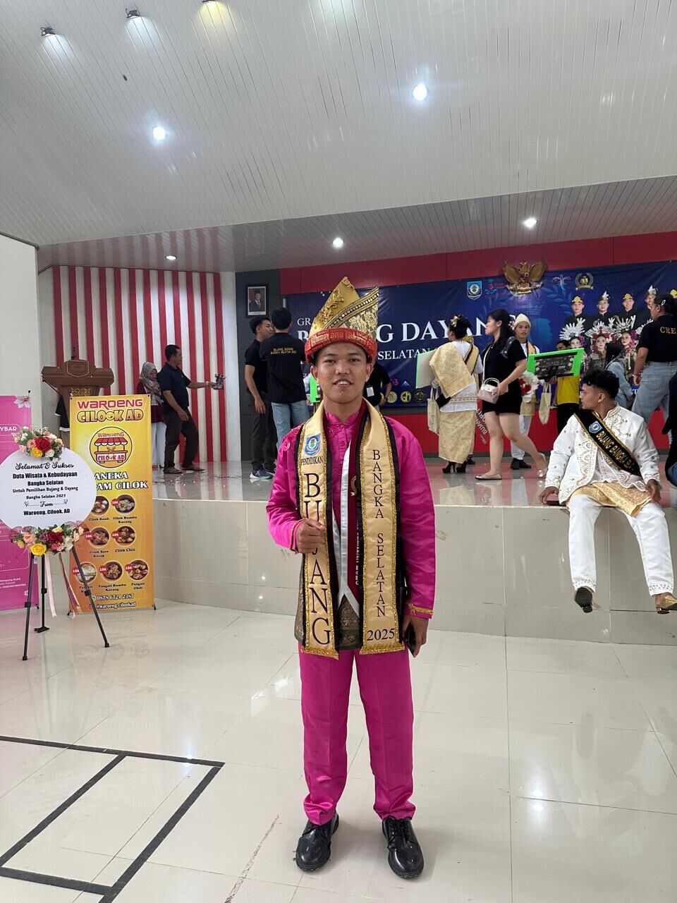 Membanggakan, Sandri Mahasiswa IAIN SAS Babel Dinobatkan Menjadi Bujang Pendidikan Bangka Selatan Tahun 2025