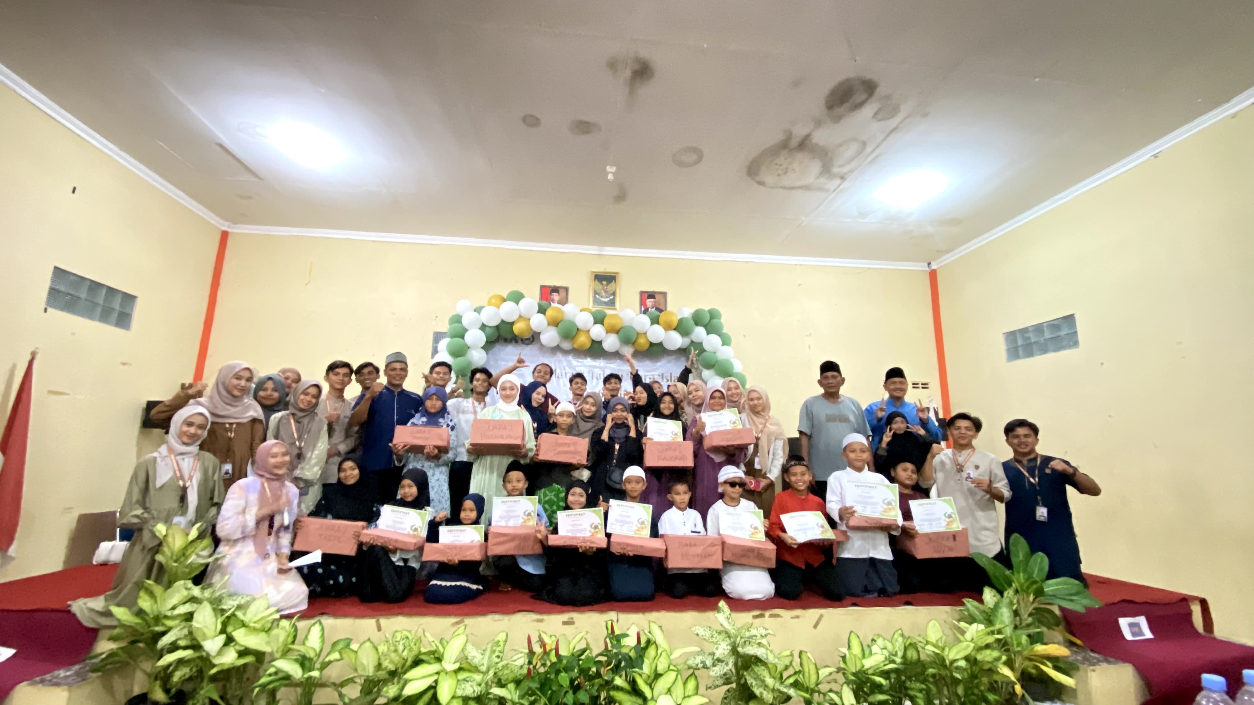 Memeriahkan Tahun Baru Hijriyah , Mahasiswa KKN IAIN SAS Babel Mengadakan Lomba