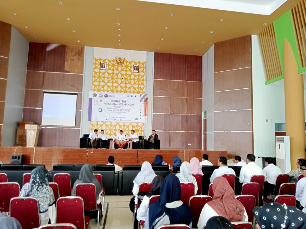 Menuju Akreditasi Unggul,  IAIN SAS Bangka Belitung Sosialisasi Penguatan Pelaporan PDDIKTI