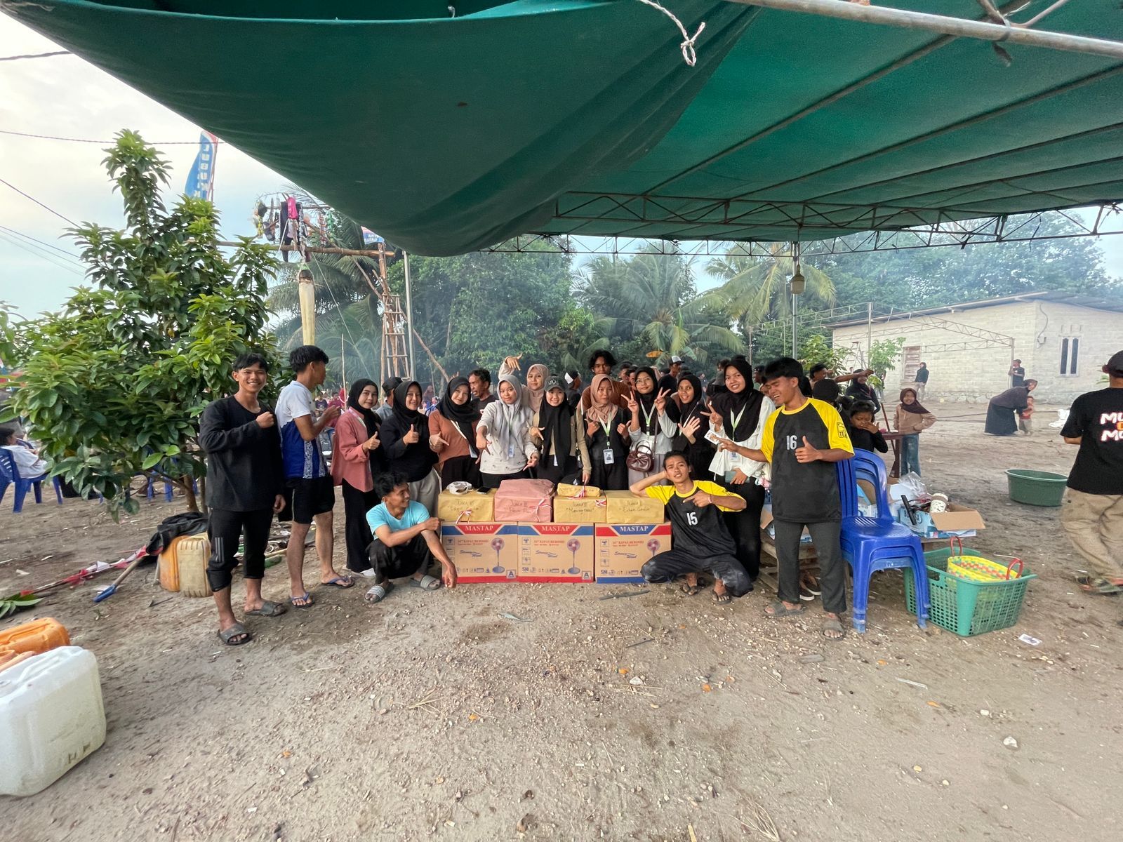 Meriah Semarak HUT RI Ke- 80  di Desa Lubuk Pabrik , Libatkan Mahasiswa KKN IAIN SAS Babel, UIN Bandung, Karang Taruna, dan Baznas Babel