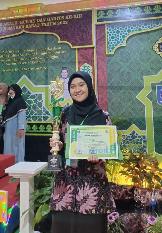 Dosen dan Mahasiswa IAIN SAS Bangka Belitung Boyong Juara MTQH Ke XIII Tingkat Kabupaten Bangka Barat