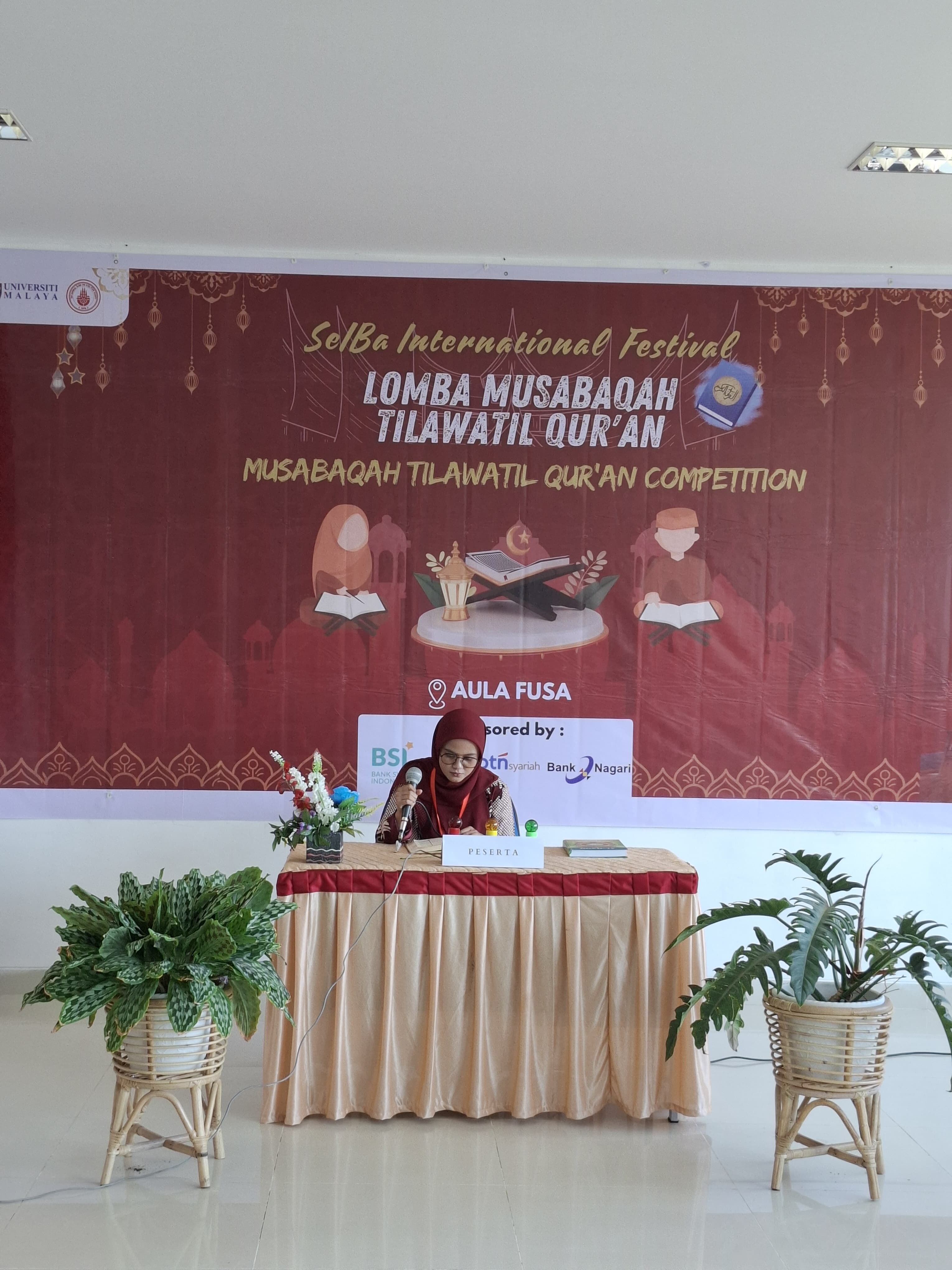 Musabaqoh Tilawatil Qur'an IAIN SAS Babel Tampil Memukau di SeIBa Internasional Festival 2024