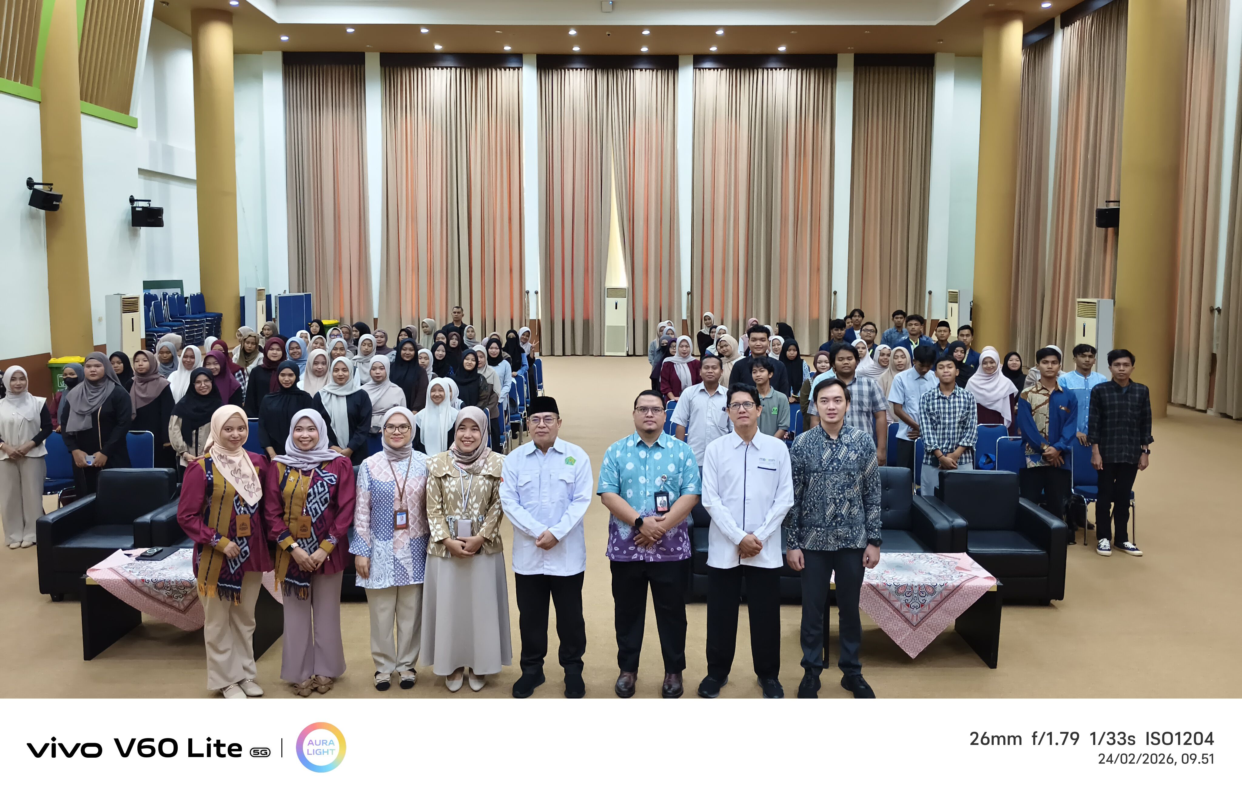 OJK Goes to Campus, Mahasiswa IAIN SAS Babel Diajak Jadi Agen Literasi Keuangan