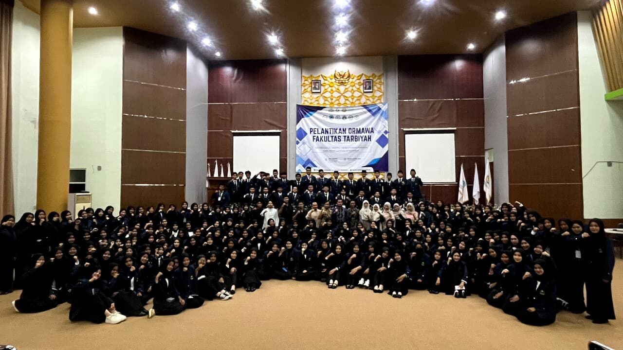 ORMAWA Fakultas Tarbiyah Resmi Dilantik, Wadek Tekankan Strategis Mahasiswa