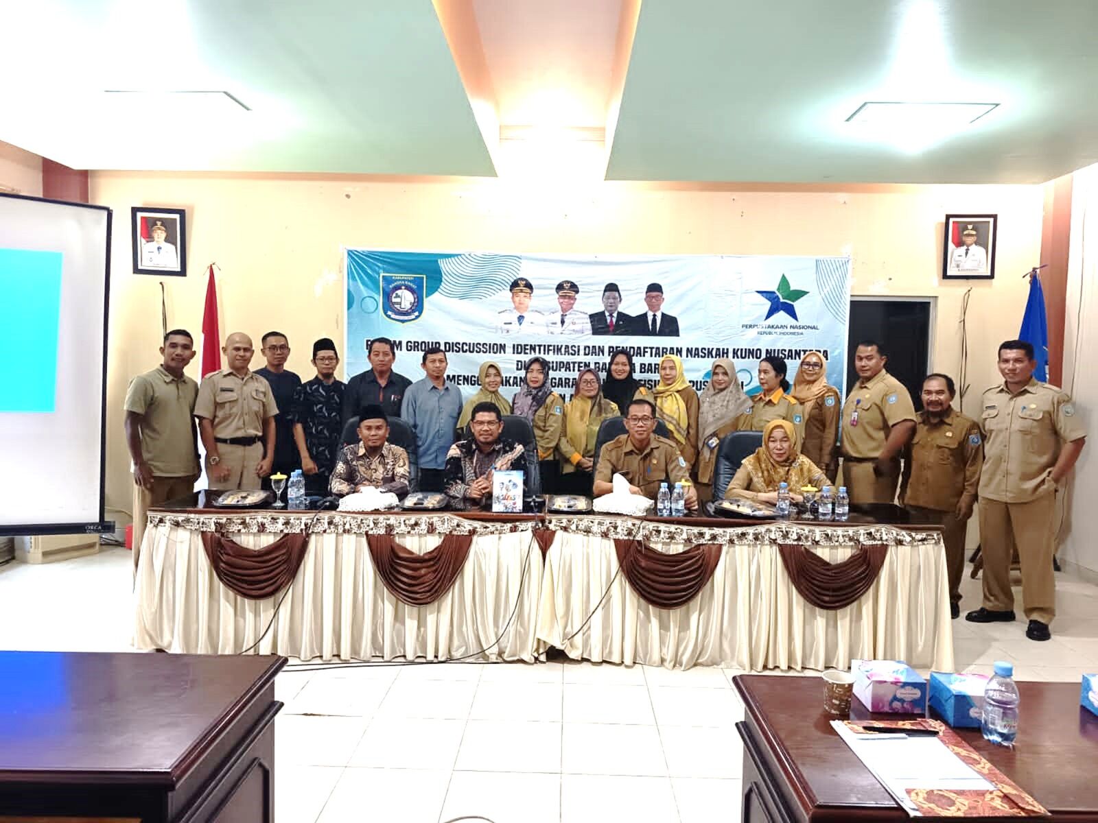 Partisipasi Pengurus RESAM IAIN SAS Babel pada FGD Identifikasi Naskah Kuno di Pemda Bangka Barat