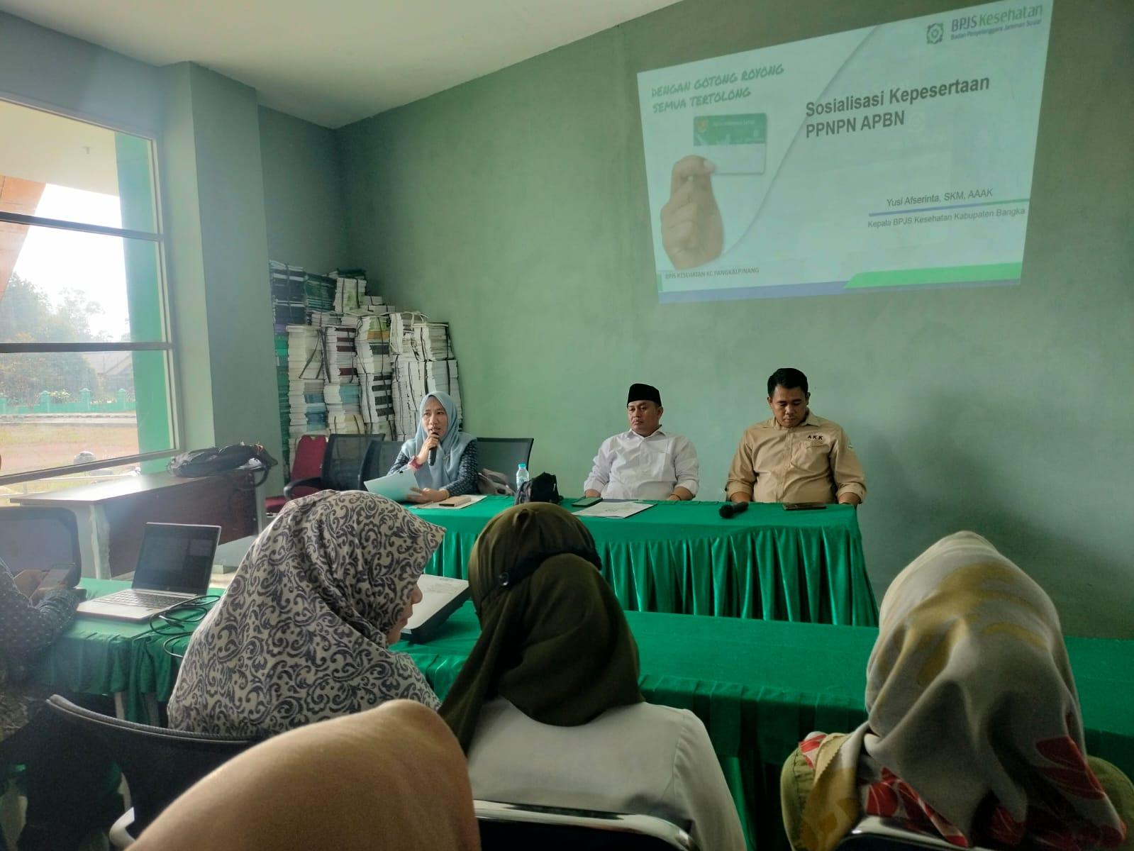 Pecahkan Permasalahan, IAIN SAS Babel Undang BPJS Kesehatan