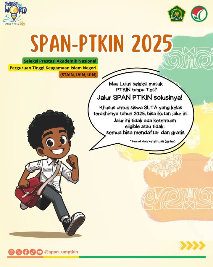 Pendaftaran SPAN-PTKIN telah Dibuka 6 Januari 2025, Berikut Cara Daftar untuk Sekolah dan Siswa