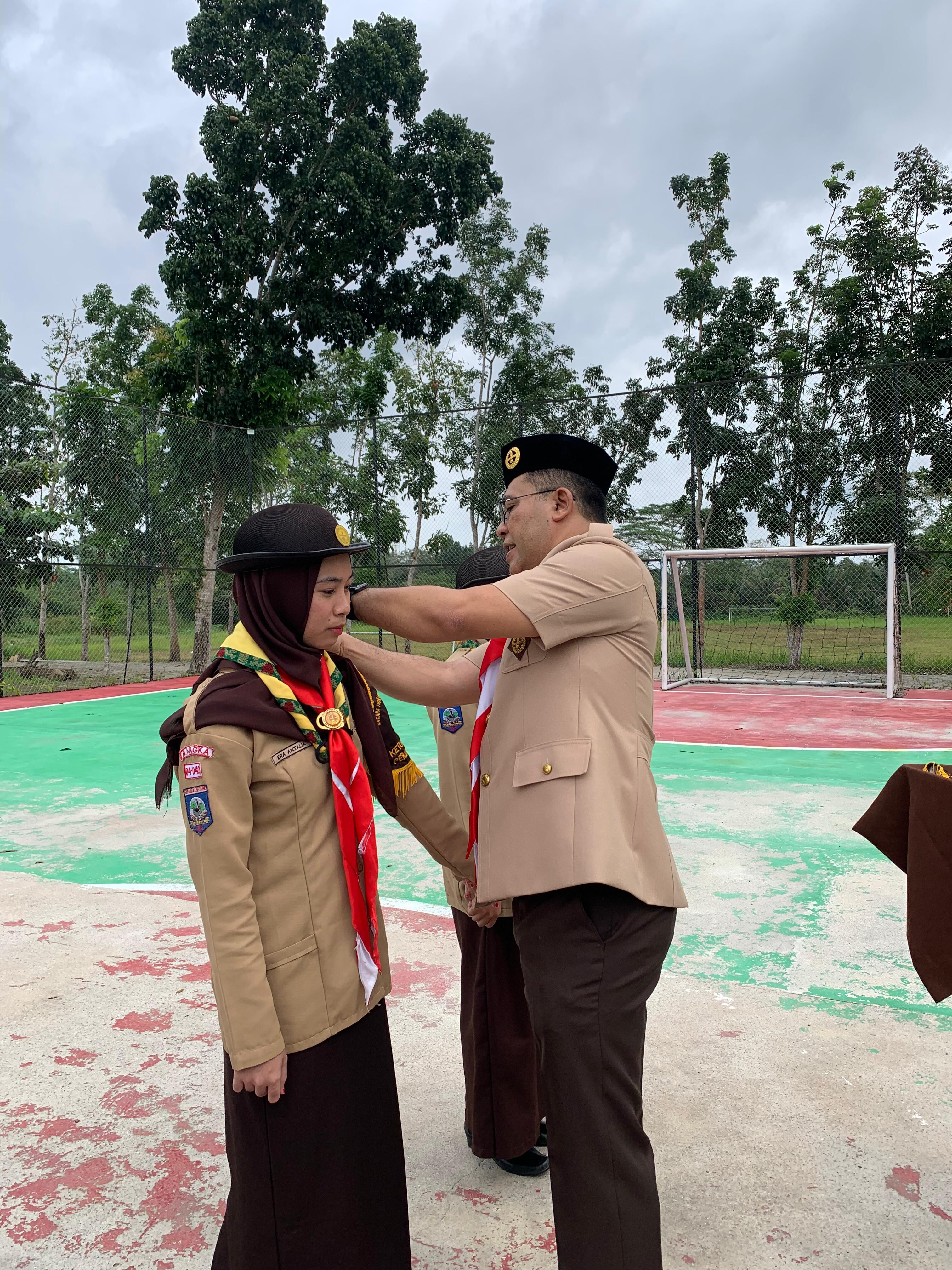 Pengurus Racana Pramuka IAIN SAS Bangka Belitung Tahun 2025 Resmi Dilantik
