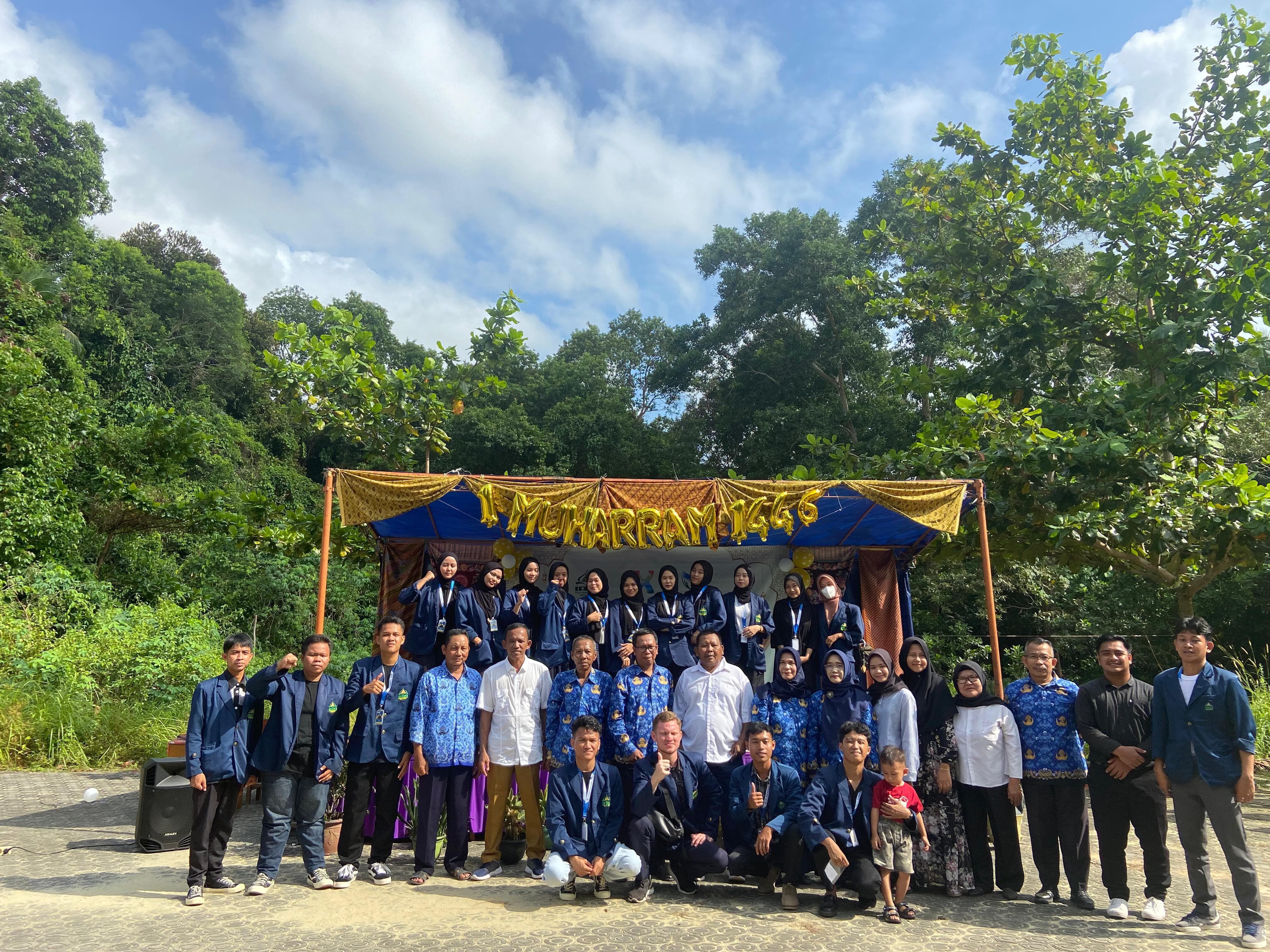 Peringati 1 Muharam SDN 4 Damar, Mahasiswa KKN IAIN SAS Babel Adakan Perlombaan