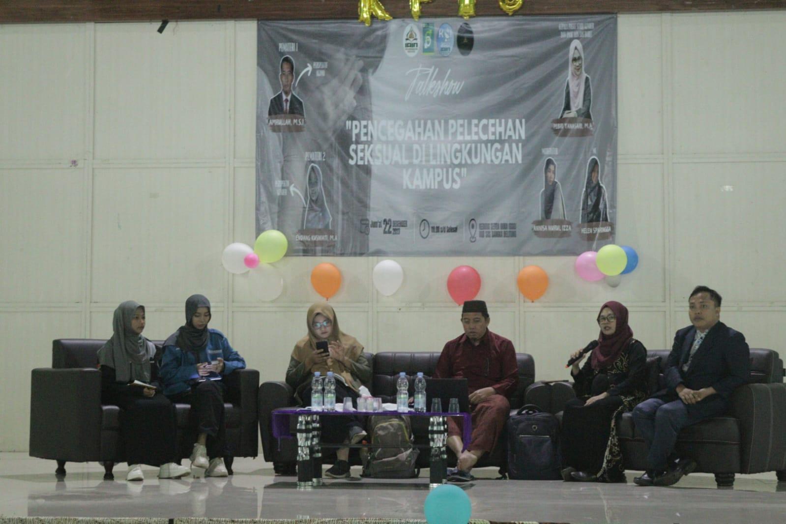 Peringati hari ibu, PSGA IAIN SAS Bangka Belitung Adakan Talkshow Tentang Pencegahan Pelecehan Seksual