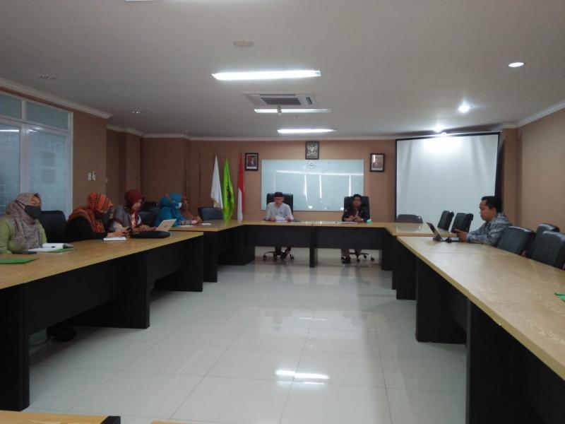 Persiapkan Perkuliahan Semester Genap 2020/2021, Fakultas Dakwah dan Komunikasi Islam Adakan Rapat