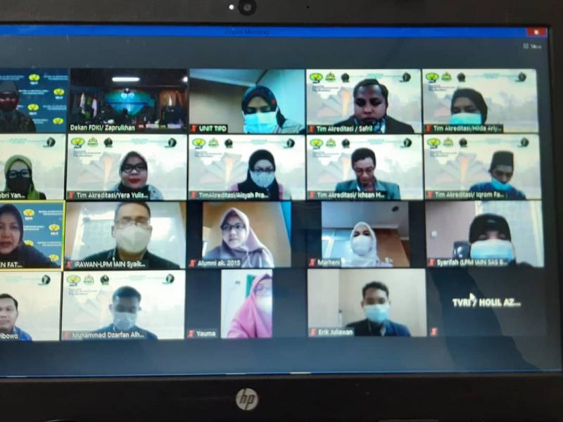 Asesmen Lapangan Prodi KPI secara Daring