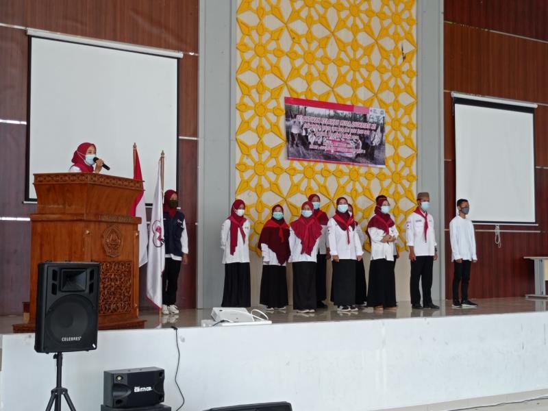 Andi Fitria Dewi - Komandan UKK KSR PMI 2020/2021 Unit IAIN SAS Babel