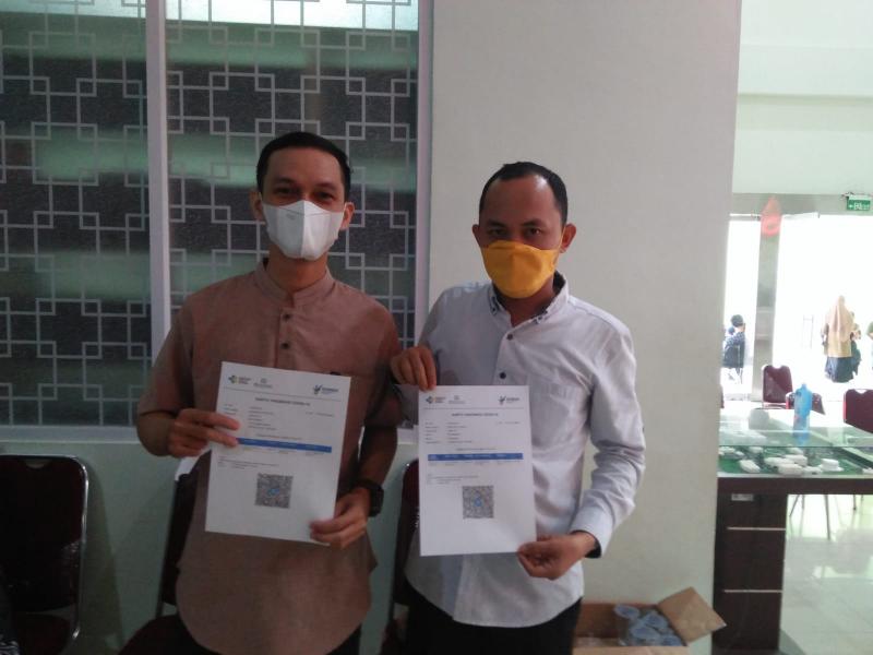Dosen dan Pegawai Selasai di Vaksinasi 