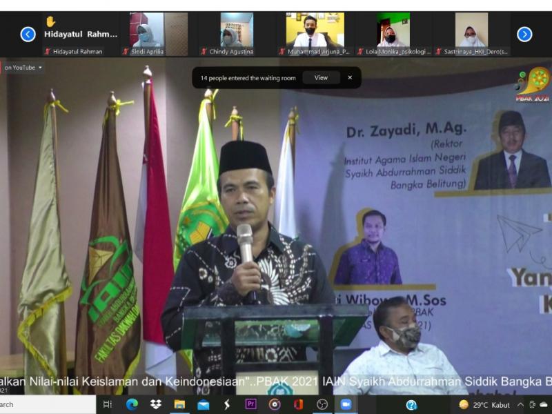 Sambutan Wakil Rektor Bidang Kemahasiswaan, Alumni dan Kerjasama, Dr. H. Janawi, M.Ag.