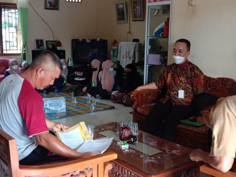 Rudi Hartono selaku DPLSilaturahmi ke desa Kulur Ilir