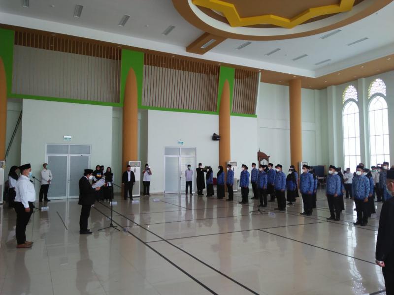 Rektor IAIN SAS Bangka Belitung Melantik  26 Dosen dan 5 Tenaga Kependidikan Pegawai Negeri Sipil