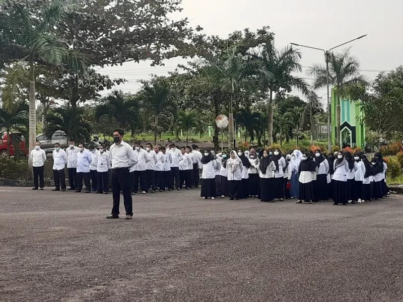 Peserta Apel Pagi