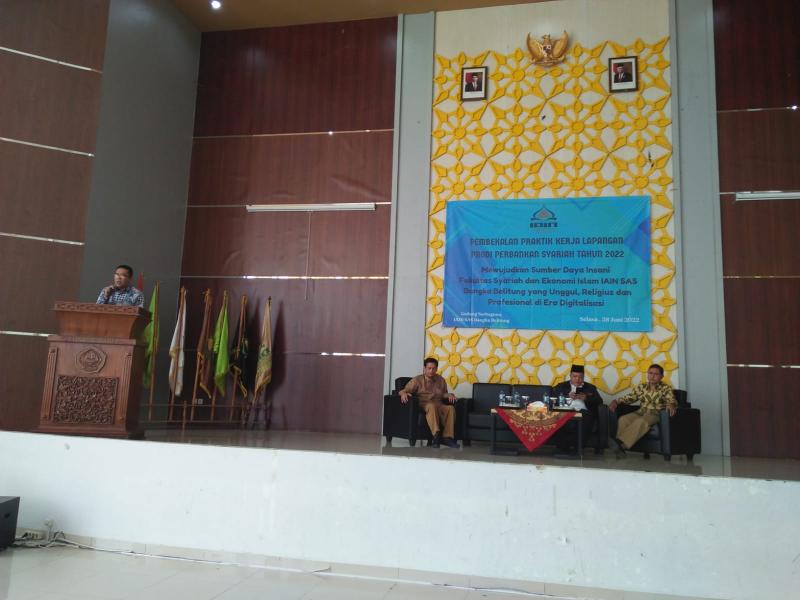 Sambutan Rektor IAIN SAS Babel Dr.Irawan,M.S.I