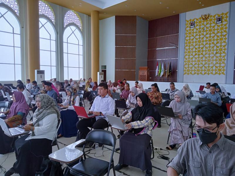 ASN IAIN SAS Babel  ikuti CAT Indeks Profesionalisme dan Moderasi Beragama