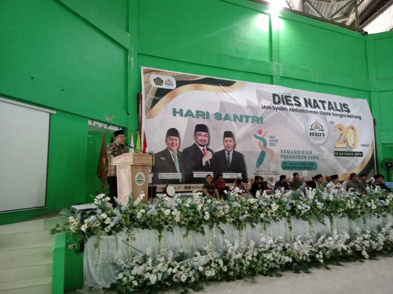 Sambutan Rektor IAIN SAS Babel Dr.Irawan,M.S.I